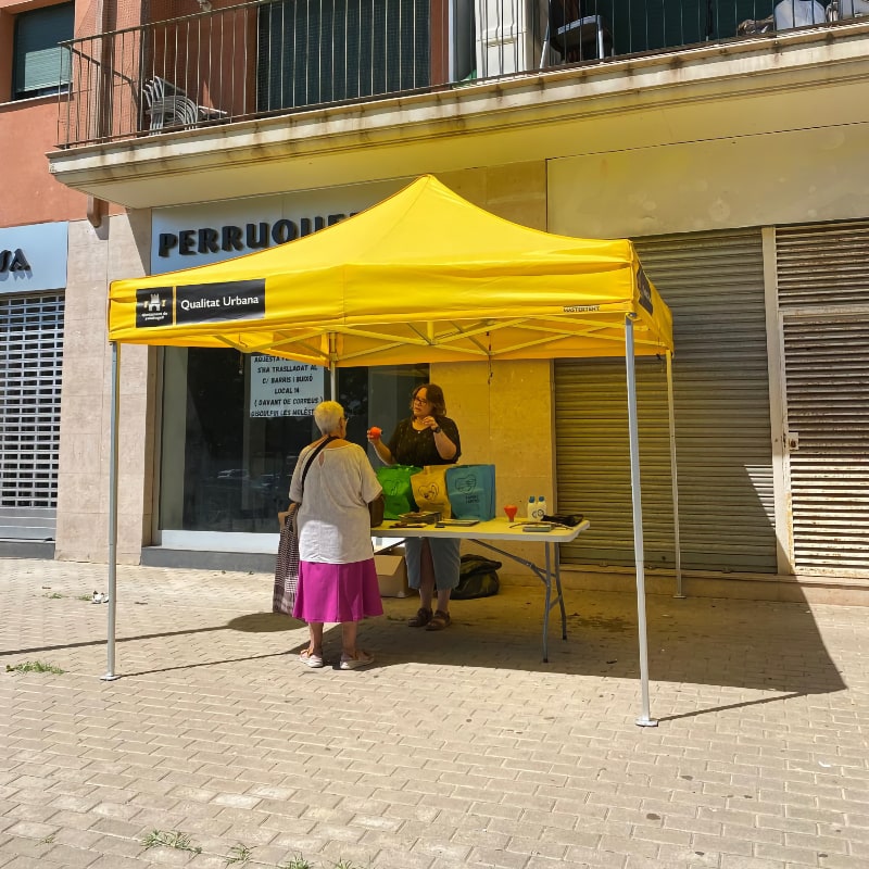 EL PROJECTE DE QUALITAT URBANA QUE IMPULSA LA MILLORA DE LA GESTIÓ DELS RESIDUS ALS BARRIS