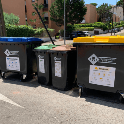 RENOVADA LA XARXA DE CONTENIDORS DE RECOLLIDA DE RESIDUS DE PALAFRUGELL